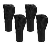 ZUNOXAZ Lot de 4 poignées antidérapantes pour déambulateur - Poignées de 2,5 cm pour rollators, fauteuils roulants et déambulateurs à genoux - Conception ergonomique pour les seniors -