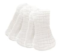 ZUNOXAZ Lot De 5 Couches Lavables En Coton Pur Pour Bébé, Taille l 46x17 Cm, Absorbantes Et Respirantes, Sous-couches Réutilisables Pour -né De 0 à 2 Ans, Protection Anti-fuite Pour Usage Quotidien
