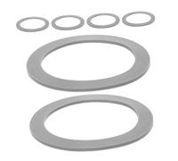 ZUNOXAZ Lot de 6 Joints D'étanchéité Ronds en Caoutchouc Élastique pour Extracteur de Jus et Mixeur, Accessoires de Remplacement, Usage Domestique et Professionnel, Anti-fuite, Pièces