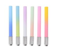 ZUNOXAZ Lot de 6 Rallonges pour Crayons Porte-crayons de Couleur pour Courts, Outils de Dessin, Maquillage Et Eye-liner - Outil D'écriture pour Artistes, École, Bureau Et Maison