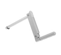 ZUNOXAZ Manivelle de Remplacement Blanche Pliable pour Lit Médicalisé - Poignée Manuelle Compacte pour Réglage Rapide Hauteur - Accessoire pour Lit de Patient en Établissement de Soins