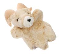 ZUNOXAZ Marionnette à Main Chèvre en Peluche Éducative, Taille Petite, Matériau Solide, Interactif pour Garçon et Filles, pour Raconter des Histoires et Stimuler L’Imagination