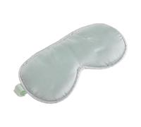 ZUNOXAZ Masque de Sommeil pour Bébé en Soie Verte, Léger et Lavable en Machine, Masque Occultant Doux pour Yeux, Portable pour Siestes et Voyages, Protection Apaisante pour -né