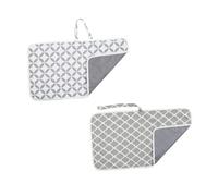 ZUNOXAZ Matelas À Bébé Imperméable Et Pliable Coussin De Change Portable En Et Imperméable 2 Couleurs Et Adapté Nouveau Né Réutilisable