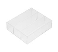 ZUNOXAZ Mini Cabinet Transparent pour Maison de Poupées Accessoire Décoratif Miniature pour Personnaliser et Ambiance de Votre Vitrine Collection