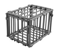 ZUNOXAZ Mini Cage Décorative Fermeture de Ferme pour Mini Maison Accessoire Multifonctionnel pour Jeux de Figurines Animaux et Décoration Intérieur