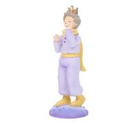 ZUNOXAZ Mini Figurine du Petit Prince en Résine Synthétique Modèle Décoratif de Bureau Petite Taille A Artisanat Léger pour Décoration Maison et Fête Accessoire Présent Original