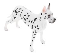 ZUNOXAZ Modèle Chien Danois Plastique Réaliste Figurine Artisanale Chiot Décoration Maison Chambre Jardin Rigide