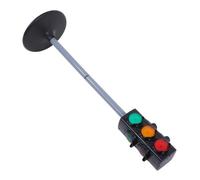 ZUNOXAZ Modèle de Feu de Circulation Simulé Réglable Éducatif de Sécurité Routière pour Garçon et Filles de Route Lumière Fonctionnelle Matériel Solide Noir Jeu Pédagogique Sécurité