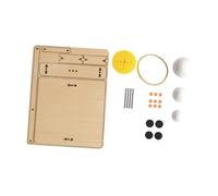 ZUNOXAZ Modèle Planétarium Orbital Soleil-Terre-Lune Manuel, Kit Éducatif Scientifique de Démonstration Astronomique, Pédagogique Scolaire pour Apprentissage des Mouvements Orbitaux