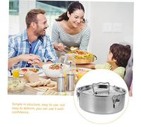 ZUNOXAZ Moule à Flan Acier Inoxydable pour Cuisson Vapeur Panier Vapeur Multi Usage avec Poignée Antibrûlure Compatible Cuisine et Rapide Petit Format