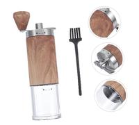ZUNOXAZ Moulin à Café Manuel Acier Inoxydable Meule pour Grains Épices et Sel Moulin à Main Portable pour Espresso et Café Fraîchement Moulu