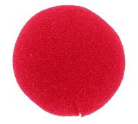 ZUNOXAZ Nez de Clown Rouge en Mousse Léger Taille Unique Accessoire de Costume Clown pour Carnaval Halloween et Fêtes Déguisées Nez de Costume Cosplay Adultes