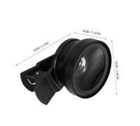 ZUNOXAZ Objectif Smartphone Macro et Super Angle avec Clip Portable et Léger Accessoires Lentilles Téléphone pour Photos Nettes et Détaillées
