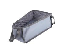 ZUNOXAZ Organisateur de Panier Inférieur pour Poussette Légère et Imperméable en Tissu Oxford Bleu Clair, Rangement sous Siège Grande Capacité, Compatible avec Poussettes à Poignée Canne,