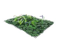 ZUNOXAZ Panneaux Muraux de Plantes Artificielles Haie Verte Simulation Facile à Installer Décoration Murale pour Intérieur Extérieur Jardin Terrasse