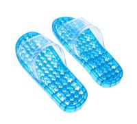 ZUNOXAZ Pantoufles de Bain Massage Réflexologie Légères et Drainantes pour Homme et Femme Confort Printemps Automne Point Shiatsu Relaxant