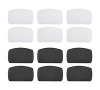 ZUNOXAZ Patchs Auto-adhésifs en Mesh pour Chaussures, Lot de 12 Pièces, Protection et Renfort Souple pour Talon, Coussinets de Réparation Intérieure pour Baskets, Chaussures de