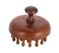 ZUNOXAZ Peigne de Massage pour Grattoir Relaxant Forme de Disque Outil de Soin Capillaire pour Cheveux Secs et Mouillés Élimine Pellicules et Démangeaisons