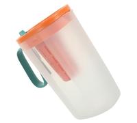 ZUNOXAZ Pichet Eau Grand Volume pour Maison Cruche Orange et Sûre pour Thé Cuisine et Réceptions