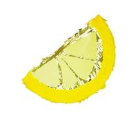 ZUNOXAZ Piñata Citron Remplie de Bonbons 1 PC Petite Taille Papier Fait Main Mexicain pour Fête d'Anniversaire Décoration Suspendue pour Célébrations