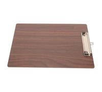 ZUNOXAZ Planche à Dessin Légère Bois avec Pince Tableau de Croquis Portable pour Artistes Étudiants et Support de Peinture Extérieur Finition Bois Noyer