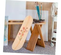 ZUNOXAZ Planche de Skateboard pour DIY Garçon Fille Deck Blank à Peindre Jeu Créatif pour Filles et Garçons Support Graffiti et Personnalisation