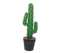 ZUNOXAZ Plante Artificielle Cactus Haute Réaliste avec Pot Décor Reptile Intérieur et Extérieur Fausse sans Entretien pour Maison Bureau et Jardin