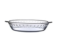 ZUNOXAZ Plateau Verre Chaleur Plateau de Cuisson Micro Ondes Transparente pour Cuisson et Service à