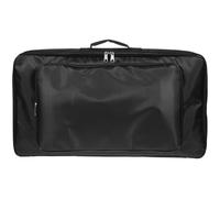 ZUNOXAZ Pochette de Transport Noire en Nylon pour Pédale D'effet Double Fermeture Éclair et Poignée Antidérapante pour Guitaristes et Claviéristes
