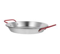 ZUNOXAZ Poêle à Acier Inoxydable avec Fond Plat Antiadhésif pour Poulet Frit Pâtes et Salades Ustensile de Cuisine Pratique pour Maison et Restaurant