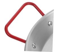 ZUNOXAZ Poêle à Inox pour Poulet Frit et Pâtes Ustensile de Cuisine Pratique à Fond Plat pour Maison et Restaurant