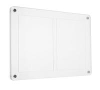 ZUNOXAZ Porte-Cartes Magnétiques Transparent en Acrylique pour Cartes à Collectionner 35-75Pt Support 2 Compartiments 4 Aimants Étui Protection Sécurisé pour Cartes de Sport et Baseball