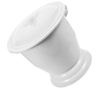 ZUNOXAZ Pot de Chambre Portable avec Couvercle Plastique pour Adultes Garçon Fille Personnes Âgées Léger et Toilette Appoint Pratique pour Maison et Camping
