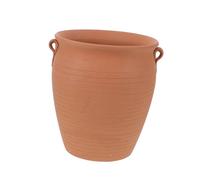 ZUNOXAZ Potato And Garlic Storage Bucket With Ventilated Terracotta Design Countertop Vegetable Keeper For Onions Ginger Cloves Rustic Kitchen Freshness Organizer