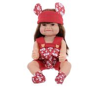 ZUNOXAZ Poupée Garçon Fille Reborn Vinyle Souple Simulation Réaliste pour Garçon Fille Décoration Adorable pour Chambre et Salon