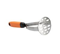 ZUNOXAZ Presse Purée Inox de Pommes de Terre Ergonomique Ustensile de Cuisine Pratique Orange