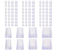 ZUNOXAZ Protections pour Talons Hauts Transparentes en Plastique, Lot de 20 Couvre-talons Anti-usure Xs, S, M, L, Semelles Antidérapantes pour Escarpins et Bottes Femmes, pour