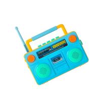 ZUNOXAZ Radio pour Garçon Fille de Jeu de Rôle Éducatif Simulation Radio Musicale pour Développement des Compétences Pratique et Sécurisé