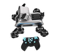 ZUNOXAZ Robot Chien Télécommandé Programmable avec Contrôle Gestuel Interactif Transformable à Roues Chien Robotique Éducatif pour Garçons et Filles