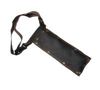 ZUNOXAZ Sacoche Outils Professionnelle Ceinture Ajustable Anti-brûlure pour Baguettes de Soudage avec Rivets Renforcés Rangement pour Électricien et Travaux Hauteur