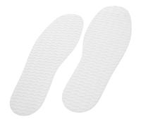 ZUNOXAZ Semelles de Protection Antidérapantes en Caoutchouc Blanc Semelles de Réparation Ajustables pour Chaussures Coussinets Silencieux et Résistants à L’Usure 1 Paire Polyvalente