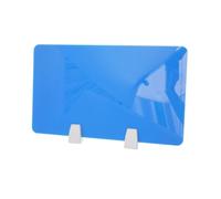 ZUNOXAZ Séparateur De Bureau Cloison avec Pince Bleu pour Bureau Privatisation