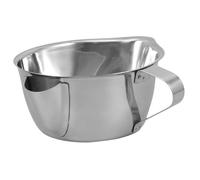 ZUNOXAZ Séparateur de Graisse et Huile Acier Inoxydable Bol Filtre à Soupe avec Poignée Filtration de Graisse pour Cuisine et Multifonctionnelle