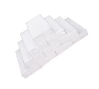 ZUNOXAZ Serviettes En Papier Extra-larges 90 Feuilles Lot De 10 Pièces Papier Hygiénique Doux Et Épais Usage Domestique Et Restauration Absorption Élevée Et Écologique Blanc