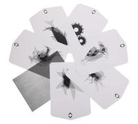 ZUNOXAZ Set de Dessin Optique pour Garçon Fille Éducatif Papier Léger Manuel Créatif pour Éveil Scolaire et Animation Pédagogique Activité Ludique Parent-garçon Fille