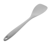 ZUNOXAZ Spatule Silicone Alimentaire Ustensile de Cuisine Antidérapant Chaleur pour Cuisson et Pâtisserie Poignée Ergonomique Protection Batterie de Cuisine Gris