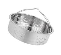 ZUNOXAZ Steamer Rond Acier Inoxydable avec Poignées Panier Vapeur Sûr et Pratique pour Usage Domestique Compatible Cuve Électrique et Marmite Vapeur Design Facile à Nettoyer et