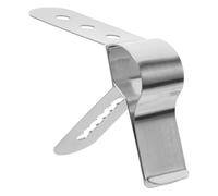 ZUNOXAZ Support de Thermomètre Acier Inoxydable Pince Clip pour de Température Fixation Pratique Tasse à Café pour Mesures Précises de Température Accessoire Cuisine Sécurisé