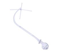 ZUNOXAZ Support Mobile pour Berceau Bébé Blanc 3 Sections en Plastique Croix, Bras Ajustable pour Jouets et Clochettes, Accessoire Léger et Facile à Monter pour Lit, Berceau et Poussette